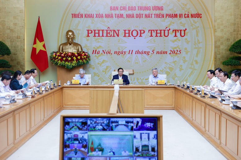 TỔNG THUẬT: Thủ tướng chủ trì phiên họp thứ 4 Ban chỉ đạo Trung ương về xóa nhà tạm, nhà dột nát- Ảnh 16.