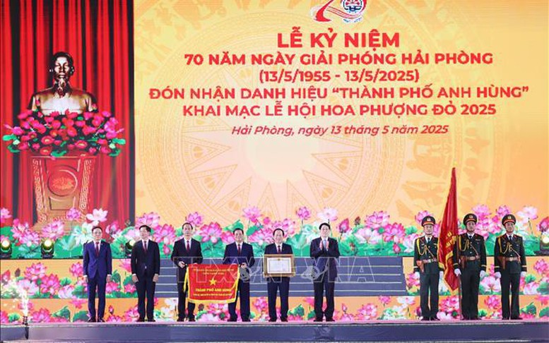 Chủ tịch nước Lương Cường: Hải Phòng có cơ hội to lớn sánh vai với các thành phố tiêu biểu ở châu Á
