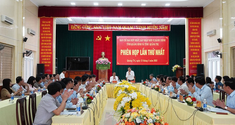 Thống nhất nhiệm vụ trọng tâm trong hợp nhất Quảng Bình và Quảng Trị- Ảnh 1.