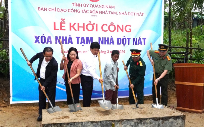 Quảng Nam quyết tâm về đích xóa nhà tạm, nhà dột nát trước 1/9