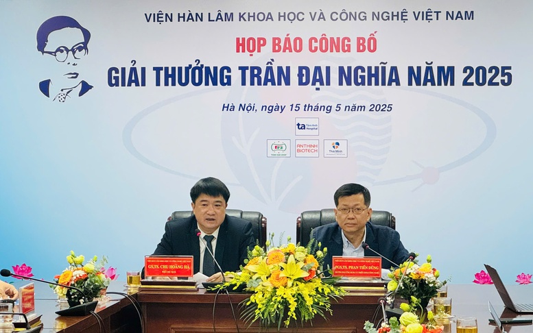 Giải thưởng Trần Đại Nghĩa 2025 vinh danh 2 công trình khoa học công nghệ xuất sắc