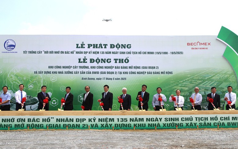 Bình Dương động thổ 2 khu công nghiệp sinh thái, thông minh thế hệ mới