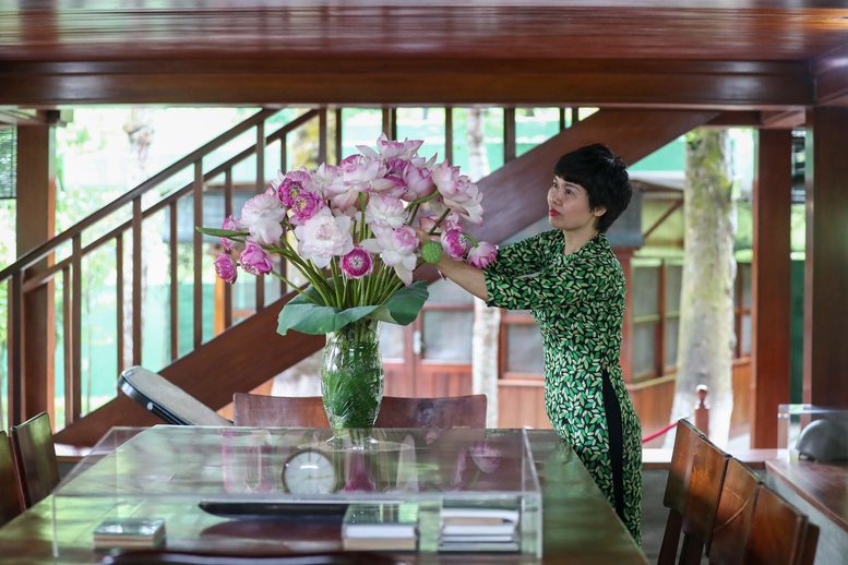 Sáng tháng 5 cùng những người thầm lặng chăm sóc Khu di tích Chủ tịch Hồ Chí Minh tại Phủ Chủ tịch- Ảnh 10.