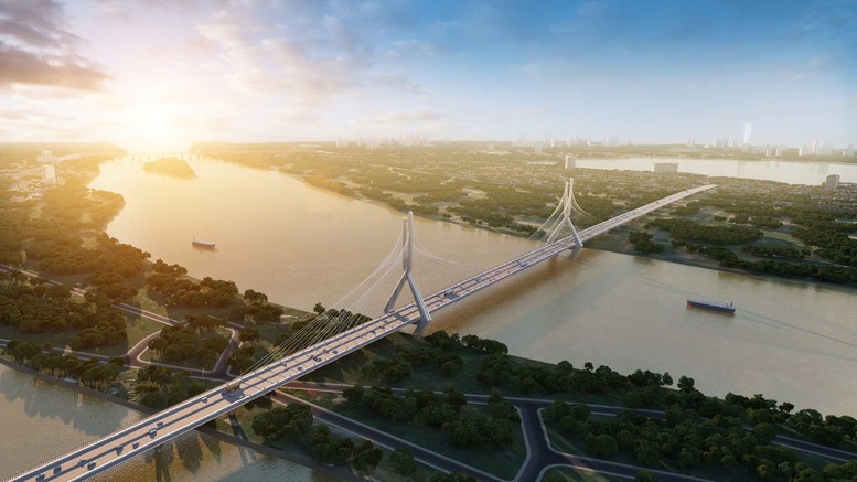 Thủ tướng phát lệnh khởi công cầu Tứ Liên (Hà Nội), yêu cầu hoàn thành trong 24 tháng- Ảnh 6.