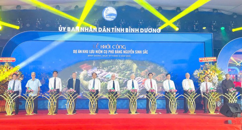 Bình Dương khởi công dự án Khu lưu niệm Cụ Phó bảng Nguyễn Sinh Sắc- Ảnh 2.