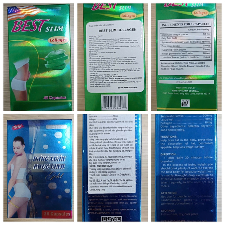 Thu hồi thực phẩm bảo vệ sức khoẻ chứa chất cấm Sibutramine- Ảnh 1.