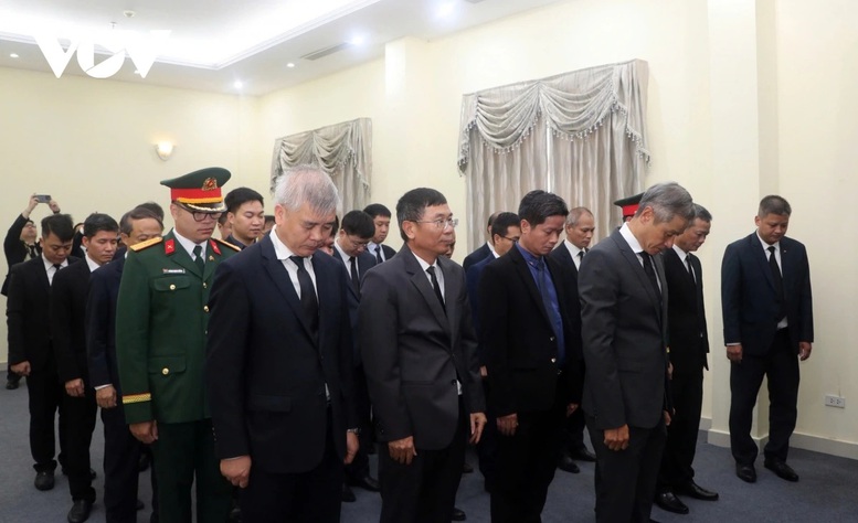 Đại sứ quán Việt Nam tại các nước tổ chức lễ viếng nguyên Chủ tịch nước Trần Đức Lương- Ảnh 2.