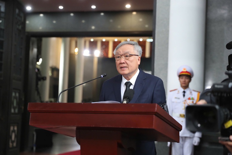TRỰC TIẾP: LỄ QUỐC TANG NGUYÊN CHỦ TỊCH NƯỚC TRẦN ĐỨC LƯƠNG- Ảnh 6.
