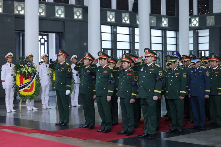 LỄ QUỐC TANG NGUYÊN CHỦ TỊCH NƯỚC TRẦN ĐỨC LƯƠNG- Ảnh 14.