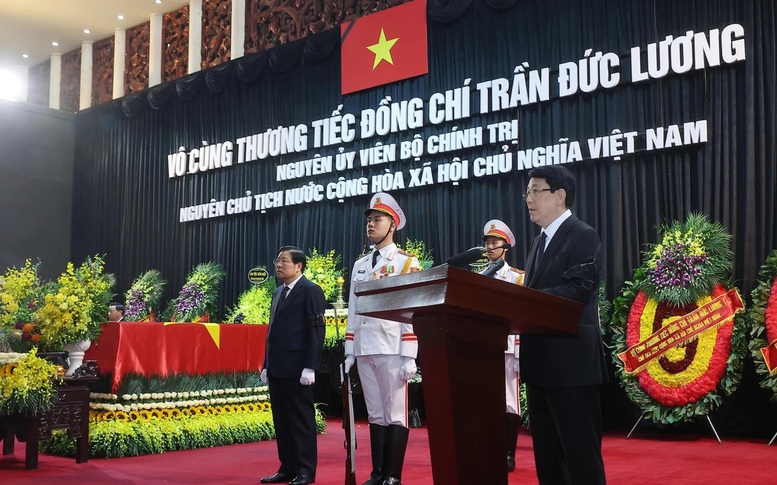 TỔ CHỨC TRỌNG THỂ LỄ TRUY ĐIỆU NGUYÊN CHỦ TỊCH NƯỚC TRẦN ĐỨC LƯƠNG