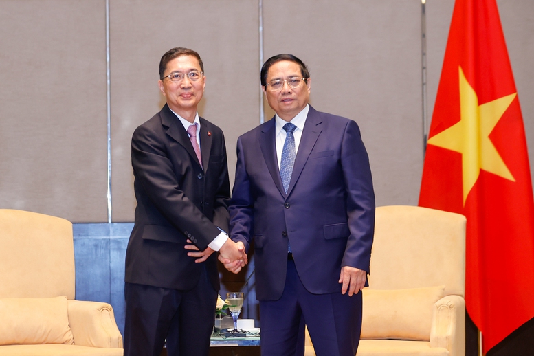 Thủ tướng Phạm Minh Chính làm việc với các doanh nghiệp hàng đầu Malaysia- Ảnh 1.