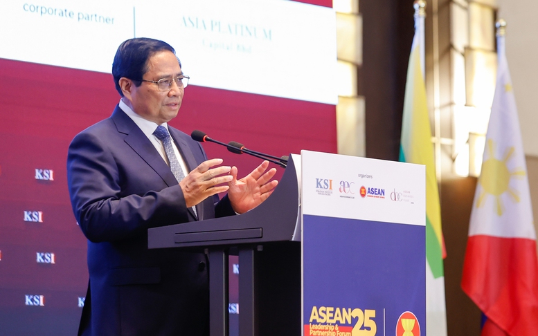 Thủ tướng Phạm Minh Chính dự Diễn đàn Lãnh đạo và Đối tác ASEAN