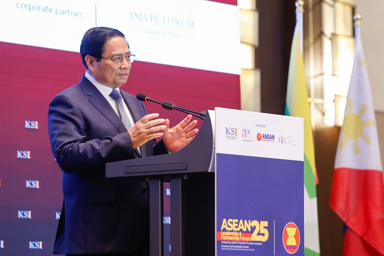 Thủ tướng Phạm Minh Chính dự Diễn đàn Lãnh đạo và Đối tác ASEAN- Ảnh 2.