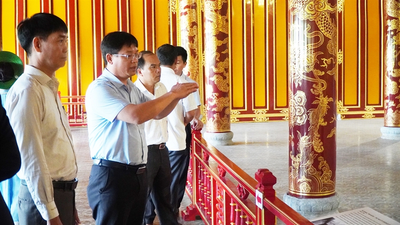 Huế tăng cường phương án bảo vệ di sản sau sự việc tại điện Thái Hòa- Ảnh 1.