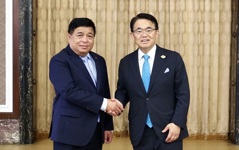 Phó Thủ tướng Nguyễn Chí Dũng tiếp lãnh đạo tỉnh Aichi