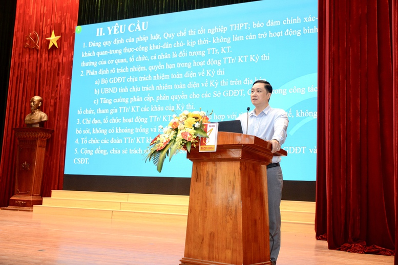 Giữ vững kỷ cương trong kỳ thi tốt nghiệp THPT đặc biệt của năm 2025- Ảnh 2.