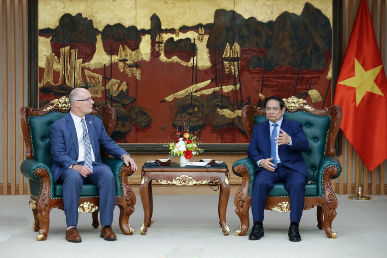 Thủ tướng Phạm Minh Chính tiếp Đoàn Nghị sĩ lưỡng đảng Hạ viện Hoa Kỳ- Ảnh 2.