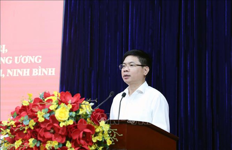 Trưởng Ban Tổ chức Trung ương Lê Minh Hưng làm việc với tỉnh Hà Nam, Nam Định, Ninh Bình- Ảnh 2.