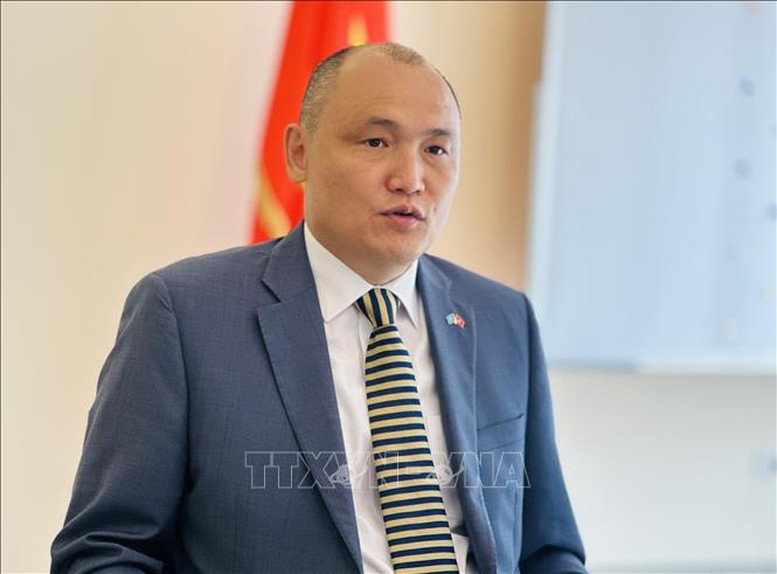 Đại sứ Kanat Tumysh: Nâng tầm và làm sâu sắc hơn nữa quan hệ Việt Nam - Kazakhstan- Ảnh 1.