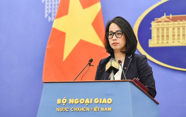 Trao công hàm phản đối các hoạt động vi phạm chủ quyền Việt Nam đối với Trường Sa- Ảnh 1.