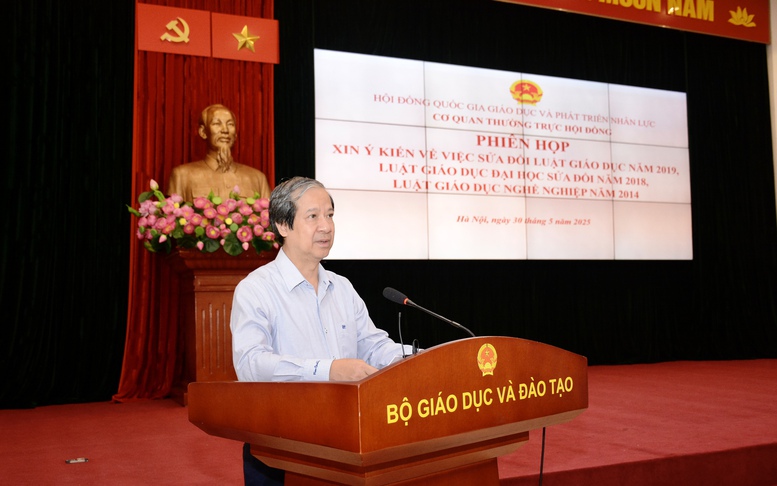 Bộ trưởng Nguyễn Kim Sơn: Sửa luật giáo dục để tạo đột phá về đầu tư và chất lượng