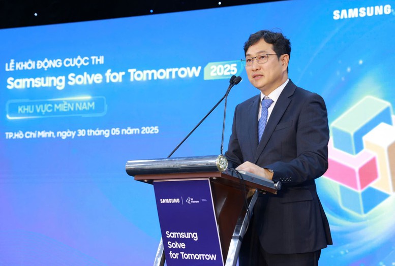 Hoàn thành chuỗi Roadshow khởi động cuộc thi Samsung Solve for Tomorrow 2025 ở cả 3 miền- Ảnh 3.