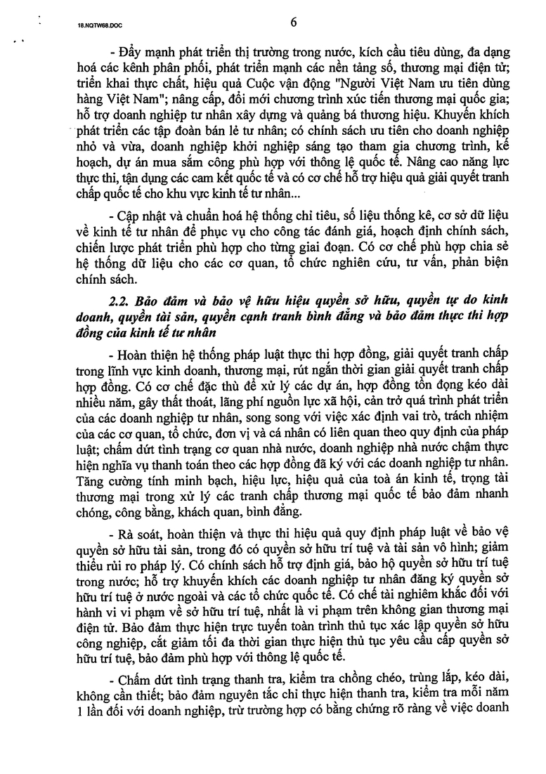 Toàn văn Nghị quyết số 68-NQ/TW về phát triển kinh tế tư nhân- Ảnh 6.