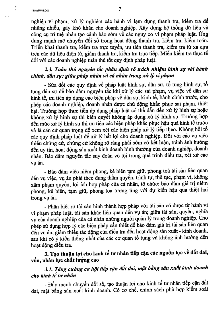 Toàn văn Nghị quyết số 68-NQ/TW về phát triển kinh tế tư nhân- Ảnh 7.