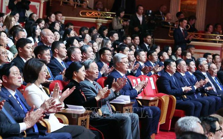 Tổng Bí thư Tô Lâm dự chương trình hòa nhạc hữu nghị Việt Nam - Kazakhstan