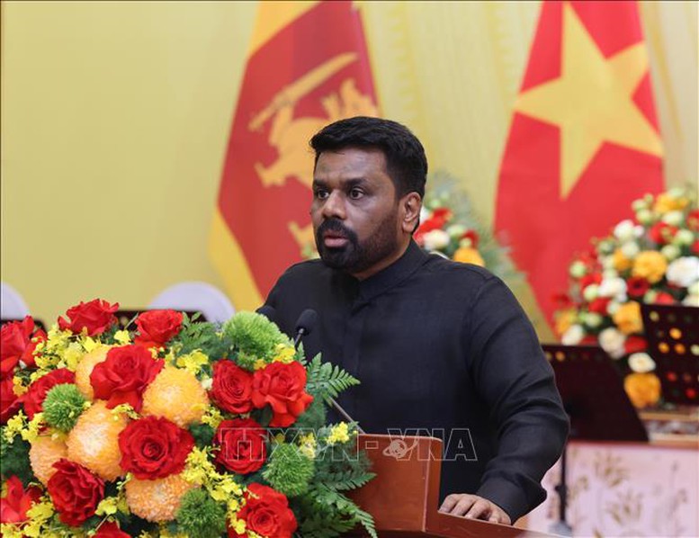 Tổng thống Sri Lanka kết thúc tốt đẹp chuyến thăm cấp Nhà nước đến Việt Nam- Ảnh 1.