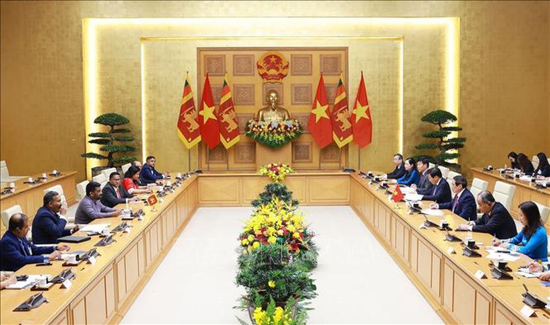 Tổng thống Sri Lanka kết thúc tốt đẹp chuyến thăm cấp Nhà nước đến Việt Nam- Ảnh 4.