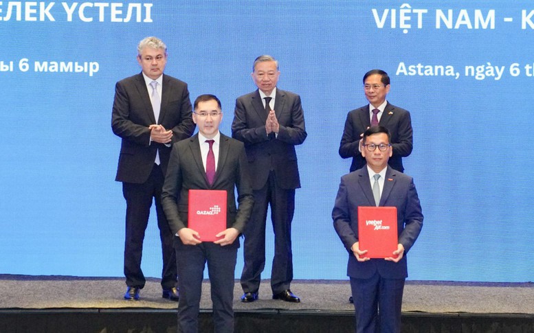 Vietjet ra mắt hãng hàng không Vietjet Qazaqstan