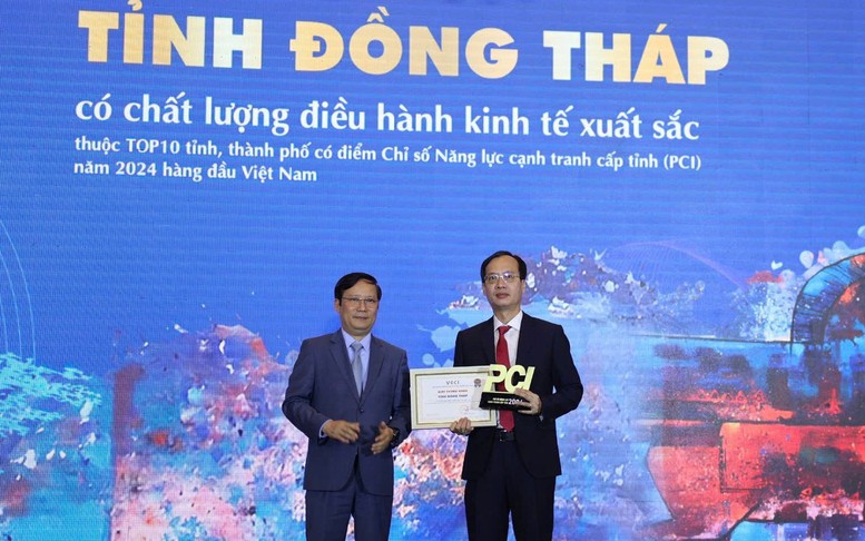 Đồng Tháp: Top 10 chất lượng điều hành kinh tế xuất sắc và Chỉ số Xanh cấp tỉnh