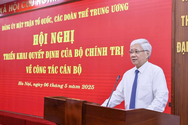 Ông Nguyễn Thái Học làm Phó Bí thư Đảng ủy Mặt trận Tổ quốc, các đoàn thể Trung ương- Ảnh 3.