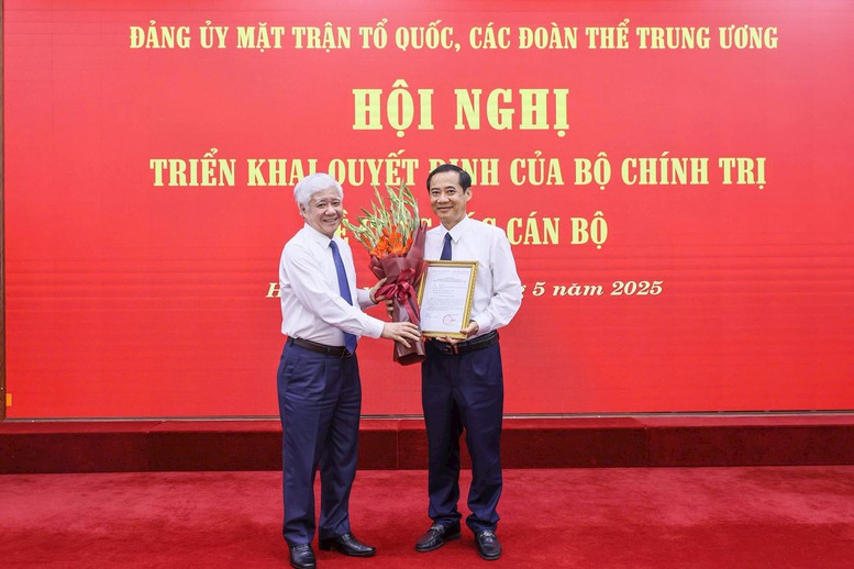 Ông Nguyễn Thái Học làm Phó Bí thư Đảng ủy Mặt trận Tổ quốc, các đoàn thể Trung ương- Ảnh 2.