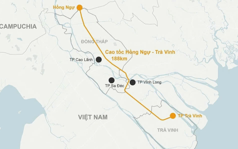 Ưu tiên đầu tư cao tốc Dinh Bà-Cao Lãnh theo phương thức PPP