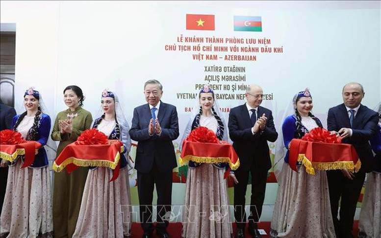 Phòng lưu niệm Chủ tịch Hồ Chí Minh với ngành dầu khí Việt Nam - Azerbaijan: Nơi viết tiếp những dòng lịch sử về quan hệ hai nước
