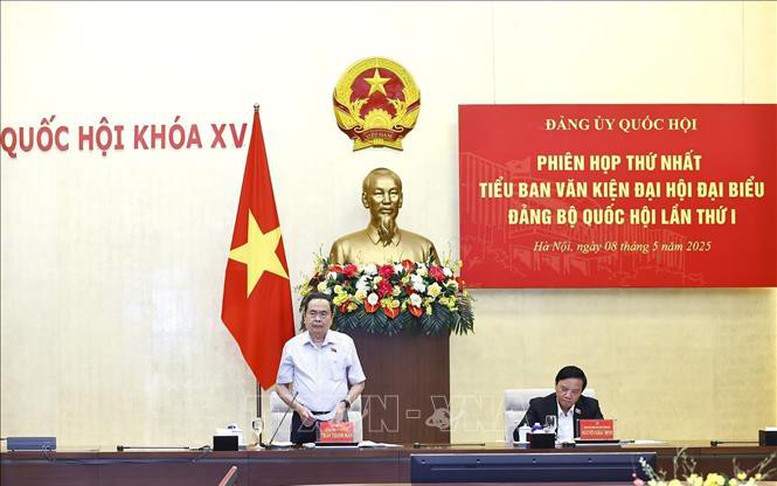Chủ tịch Quốc hội chủ trì phiên họp thứ nhất Tiểu ban Văn kiện Đại hội đại biểu Đảng bộ Quốc hội