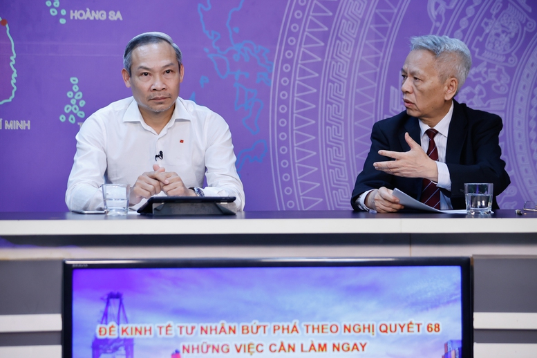 TỔNG THUẬT: TỌA ĐÀM 'ĐỂ KINH TẾ TƯ NHÂN BỨT PHÁ THEO NGHỊ QUYẾT 68 - NHỮNG VIỆC CẦN LÀM NGAY'- Ảnh 3.