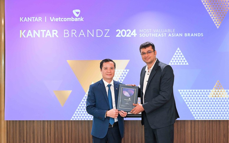 Vietcombank vào Top 30 thương hiệu giá trị nhất Đông Nam Á