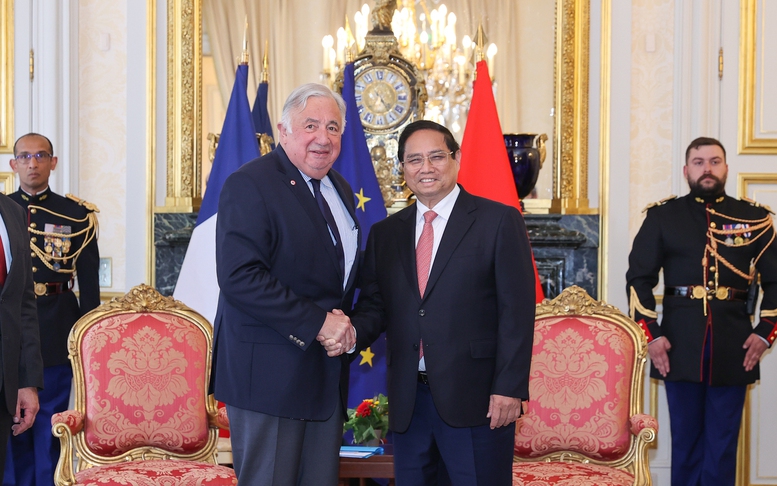 Chủ tịch Thượng viện Pháp: Thủ tướng Phạm Minh Chính là người bạn quý của nước Pháp