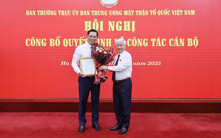 Bí Thư Huyện ủy Đô Lương được bổ nhiệm làm Thư ký Chủ tịch Ủy ban Trung ương MTTQ Việt Nam