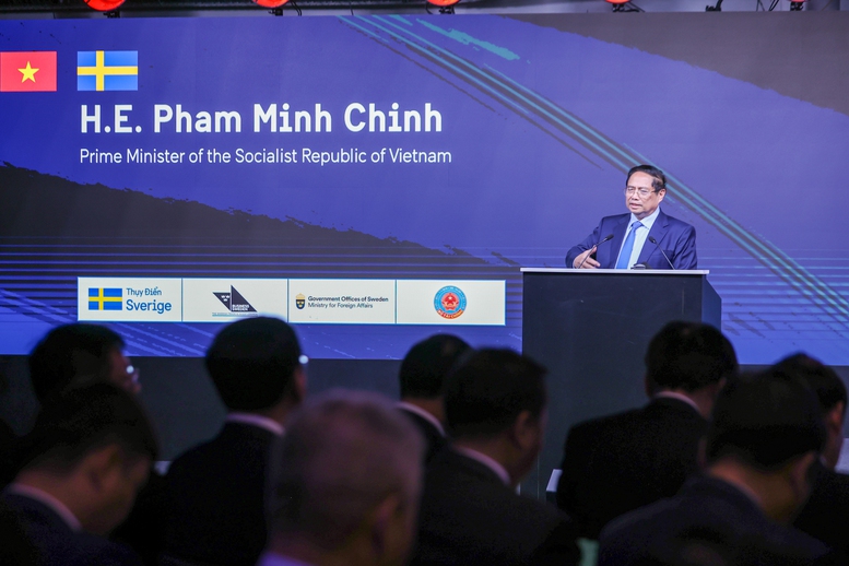 Thủ tướng kỳ vọng làn sóng đầu tư mới từ Thụy Điển vào Việt Nam- Ảnh 3. Thủ tướng kỳ vọng làn sóng đầu tư mới từ Thụy Điển vào Việt Nam - Ảnh: VGP/Nhật Bắc