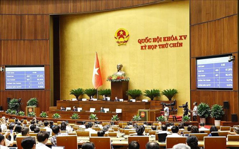 Nghị quyết của Quốc hội về sắp xếp đơn vị hành chính cấp tỉnh