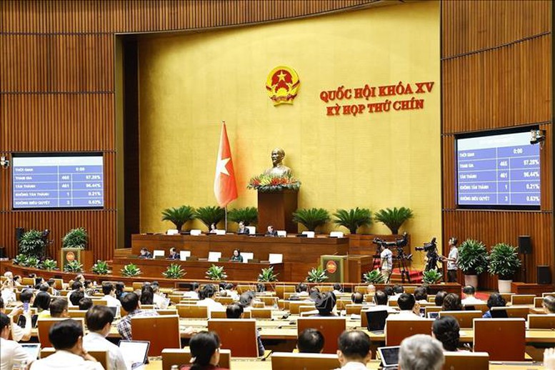 Nghị quyết của Quốc hội về sắp xếp đơn vị hành chính cấp tỉnh- Ảnh 1.