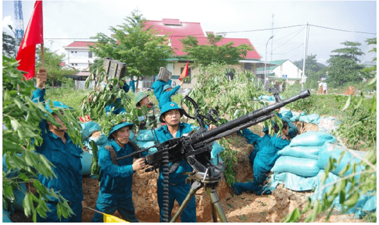 6 thành phố là trọng điểm phòng không nhân dân quốc gia- Ảnh 1.