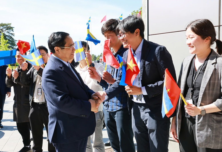 Thủ tướng thăm đại học lâu đời nhất Thụy Điển, cổ vũ khát vọng người Việt Nam đạt giải Nobel- Ảnh 4.