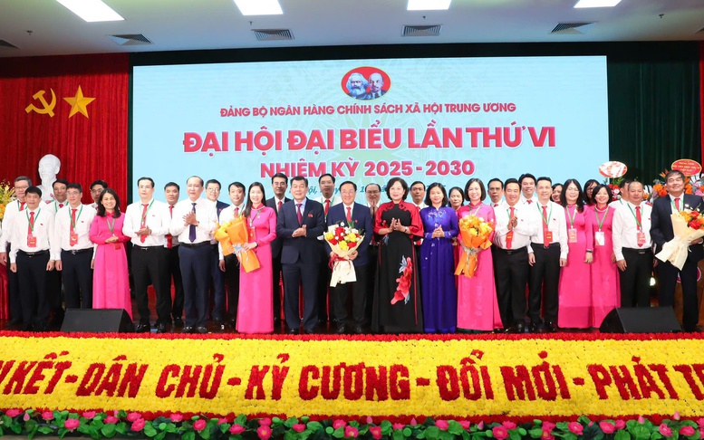 Đại hội đại biểu Đảng bộ NHCSXH Trung ương lần thứ VI, nhiệm kỳ 2025-2030