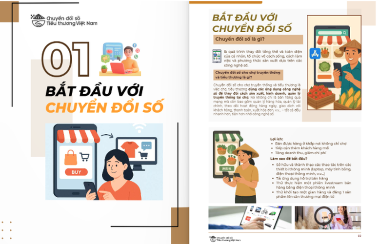 Bộ Công Thương hướng dẫn tiểu thương chuyển đổi số- Ảnh 1.