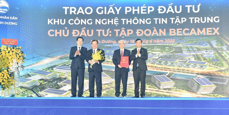 Khởi công Dự án đường Vành đai 4 TPHCM đoạn qua tỉnh Bình Dương- Ảnh 2.